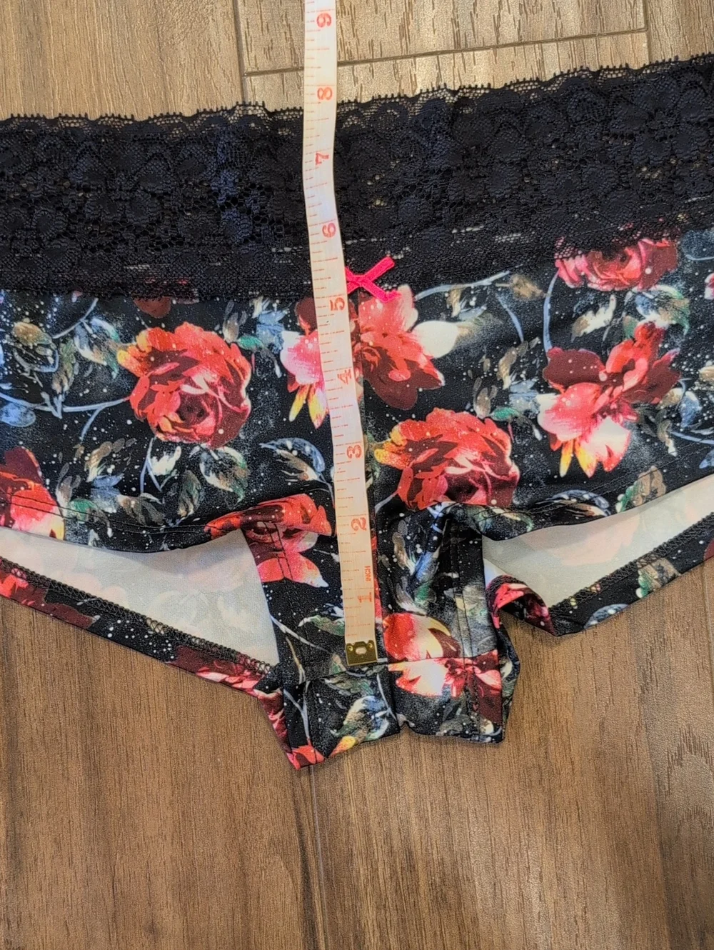 Bundle of Xhilaration 2 Bras Floral & Boyshort Set  Pink and Red Flowers